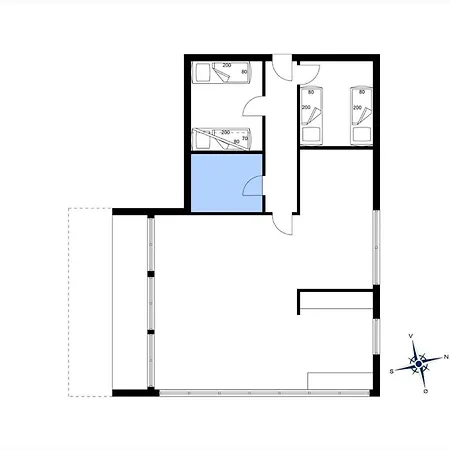 度假居 Ve131-vejers-strand-mosevej-4b *